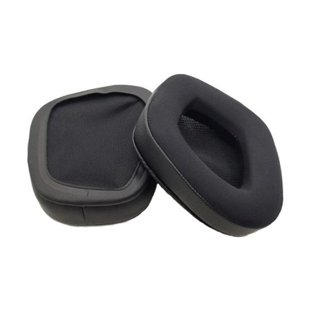 Zamjenski jastučići za uši za Corsair Void RGB Elite, Memorijska pjena + Neopren, Crne, 1 Par