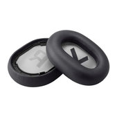 Zamjenski jastučići za uši za Plantronics Backbeat Pro 2, SE, 8200 UC, Memorijska pjena + PU Koža, Crne, 1 Par