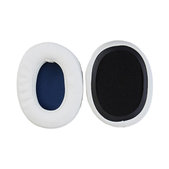Zamjenski jastučići za uši za SkullCandy Hesh 3.0 i Crusher, Memorijska pjena + PU Koža, Sive, 1 Par