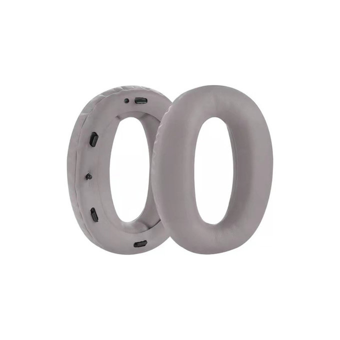 Zamjenski jastučići za uši za Sony MDR-1000X, WH-1000XM2, Memorijska pjena + PU Koža, Sive, 1 Par
