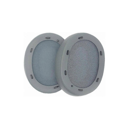 Zamjenski jastučići za uši za Sony WH-ULT900N, Memorijska pjena + PU Koža, Sive, 1 Par