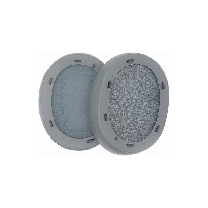 Zamjenski jastučići za uši za Sony WH-ULT900N, Memorijska pjena + PU Koža, Sive, 1 Par