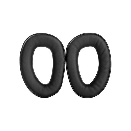 Zamjenski jastučići za uši za Sennheiser GSP300, GSP350, GSP370, Memorijska pjena + PU Koža, Crne, Hladni gel, 1 Par