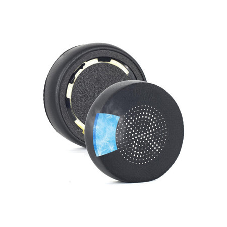 Zamjenski jastučići za uši za Jabra Evolve 75, 75+, UC, MS, Memorijska pjena + PU Koža, Crne, Hladni gel, 1 Par