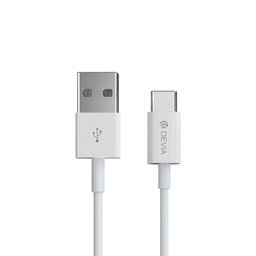 USB / USB-C kabel Smart, 2.1A, 2m, bijela, Devia