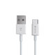 USB / USB-C kabel Smart, 2.1A, 2m, bijela, Devia