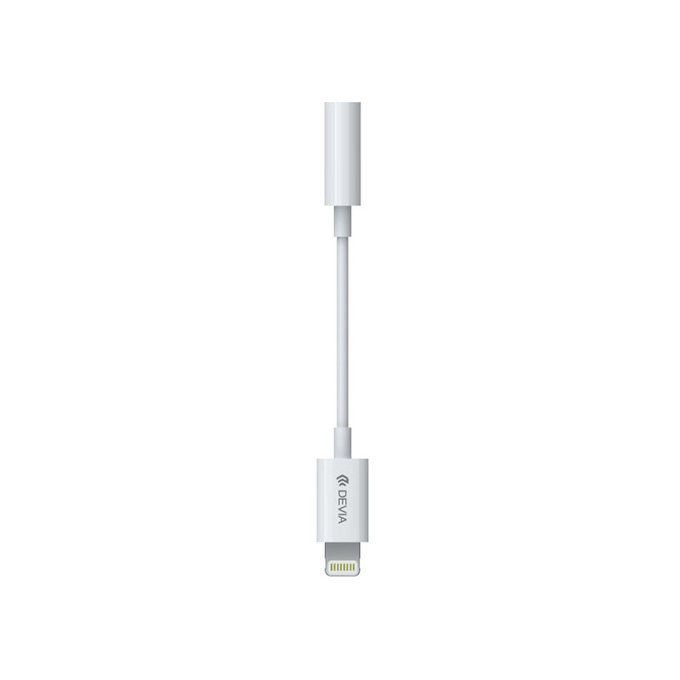 Adapter Smart 3,5mm Jack / Lightning, bijela, Devia