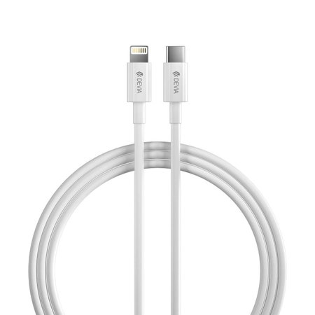 Lightning / USB-C kabel Smart, PD 27W, 2m, bijela, Devia