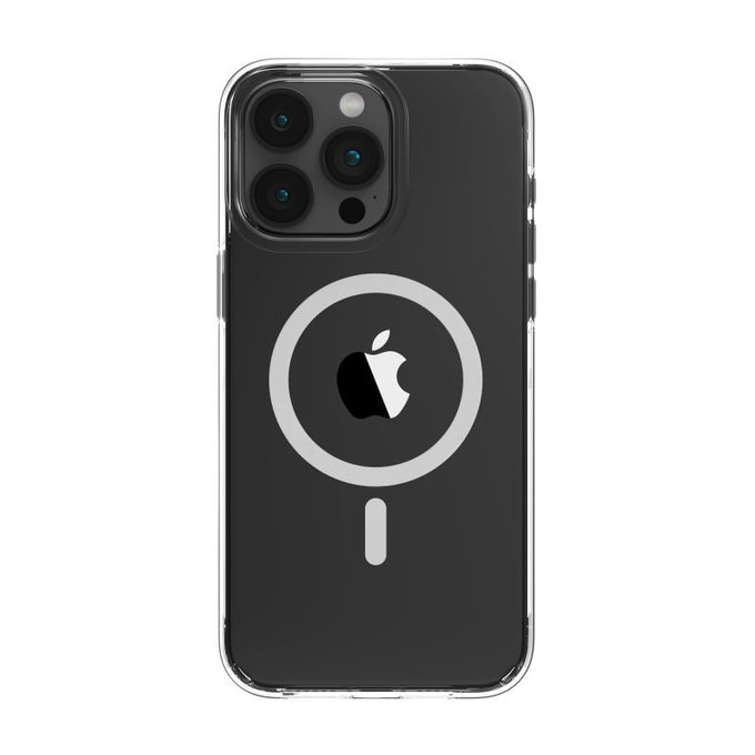 Maska Elemental s MagSafe za iPhone 15 Pro Max, prozirna, Devia