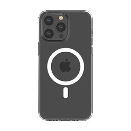 Maska Clear s MagSafe za iPhone 15 Pro, prozirna, Devia