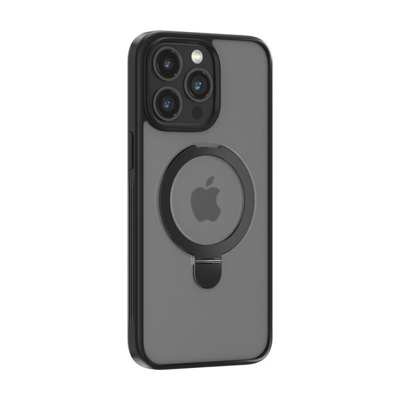 Maska Delight s MagSafe za iPhone 15 Pro Max, crna, Devia