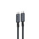 USB-C / USB-C kabel Extreme Speed, 240W, 8K 60Hz, 1m, crna, Devia