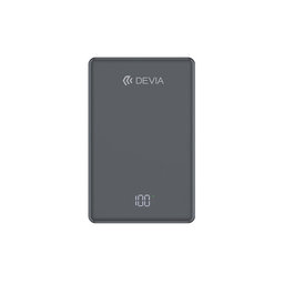 MagSafe PowerBank Extreme Speed Mini s displayom, PD 20W, 10000mAh, Space Grey, Devia