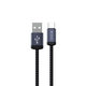 USB / USB-C kabel Gracious, 2.1A, 2m, crna, Devia