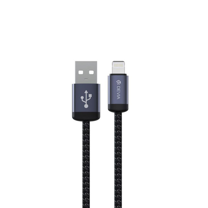Lightning / USB kabel Gracious, 2,4A, 2m, crna, Devia