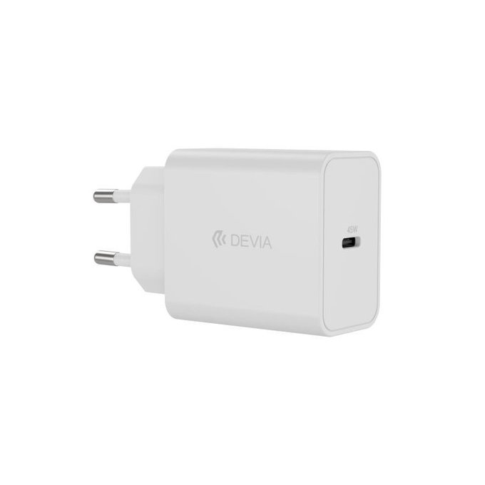 Punjač Rocket USB-C, PD 45W, bijela, Devia