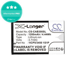 Baterija za Cat B30, 1200mAh, Li-Ion, 3.7V, 1ICP5/3450 1S1P, HQ