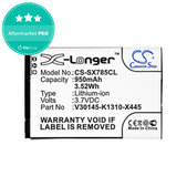 Baterija za Siemens Gigaset, Openstage, SL, 950mAh, Li-Ion, 3.7V, V30145-K1310-X445, HQ