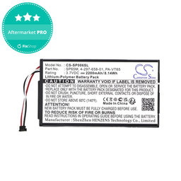 Baterija za Sony PS Vita, 2200mAh, Li-Pol, 3.7V, SP65M, HQ