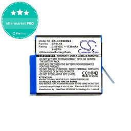 Baterija za Gopro Hero 9, 11, 1720mAh, Li-Ion, 3.85V, SPBL1B, HQ