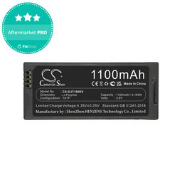 Baterija za DJI Tello, 1100mAh, Li-Pol, 3.8V, T01, HQ