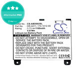 Baterija za Amazon Kindle 2, 1100mAh, Li-Ion, 3.7V, DR-A011, HQ