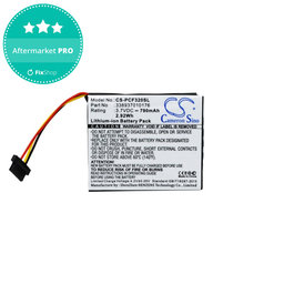 Baterija za Pioneer AVIC-F320BT, 790mAh, Li-Ion, 3.7V, 338937010176, HQ