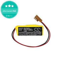 Baterija za GE Fanuc, 2000mAh, Li-MnO2, 3V, A98L-0031-0012, HQ