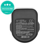 Baterija za Black & Decker Cd1202, 2100mAh, Ni-MH, 12V, PS130A, HQ