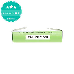 Baterija za Philips Norelco QC5055, Braun FreeControl 1715, 700mAh, Ni-MH, 1.2V, 4HGAE-LFU, HQ