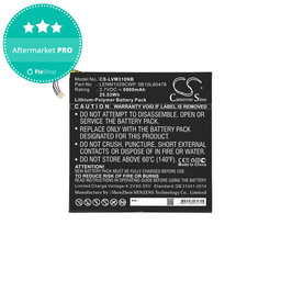 Baterija za Lenovo Miix 300, Miix 310, 6900mAh, Li-Pol, 3.7V, LENM1029CWP, HQ