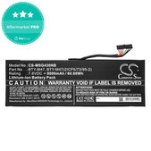 Baterija za MSI GS40, GS43, MS14, 8000mAh, Li-Ion, 7.6V, BTY-M47, HQ