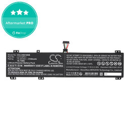 Baterija za Lenovo Legion 5 15ARH7H, 82RD0002SB, 5100mAh, Li-Pol, 15.44V, L21C4PC1, HQ