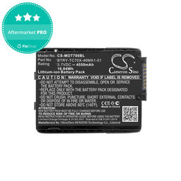 Baterija za Motorola TC70, Motorola TC75, 4550mAh, Li-Ion, 3.7V, 82-171249-01, HQ