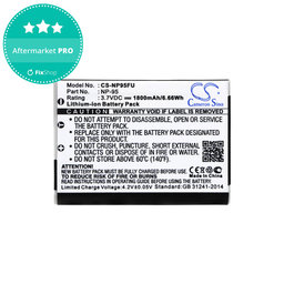 Baterija za Fujifilm FinePix F30, Ricoh GXR, 1800mAh, Li-Ion, 3.7V, DB-90, HQ