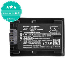 Baterija za Sony FDR-AX33, 40, 45, 53, 60, 700, P33, HDR-CX450, 625, 1030mAh, Li-Ion, 7.3V, NP-FV50A, HQ