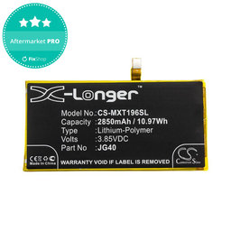 Baterija za Motorola Moto G7 Plus, G7 Plus DS, 2850mAh, Li-Pol, 3.85V, JG40, HQ