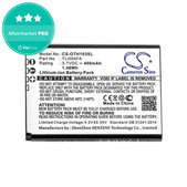 Baterija za Alcatel OneTouch 1013, 1035D, 1046D, 400mAh, Li-Ion, 3.7V, TLi004FA, HQ