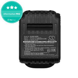 Baterija za Dewalt DCB090, XR, 3000mAh, Li-Ion, 14.4V, DCB140, HQ