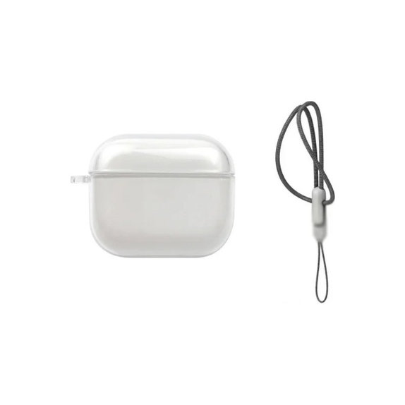 Silikonska maska za AirPods 4, prozirna