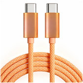 USB-C / USB-C kabel s brzim punjenjem, PD 60W, 1 m, narančasti