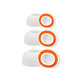 Zamjenski silikonski nastavci za uši za AirPods 1 Pro, 2 Pro, Memory Foam, set (L, M, S), bijela
