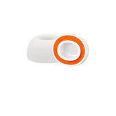 Zamjenski silikonski nastavci za uši za AirPods Pro 3, Memory Foam, M, bijela