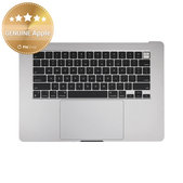 Gornji okvir tipkovnice za MacBook Air 15", A3114 (2024), s US tipkovnicom i baterijom, Space Gray, 661-40266, Genuine Apple