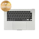 Gornji okvir tipkovnice za MacBook Air 15", A3114 (2024), s US tipkovnicom i baterijom, Silver, 661-40267, Genuine Apple