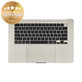 Gornji okvir tipkovnice za MacBook Air 15", A3114 (2024), s US tipkovnicom i baterijom, Starlight, 661-40268, Genuine Apple