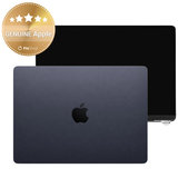 LCD zaslon za MacBook Air 13", A3113 (2024), s prednjim staklom i pokrovom, Midnight, 661-40281, Genuine Apple