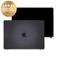 LCD zaslon za MacBook Pro 16", A3403 (2024), s prednjim staklom i pokrovom, Space Black, 661-42325, Genuine Apple