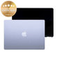 LCD zaslon za MacBook Air 15", A3241 (2025), s prednjim staklom i pokrovom, Sky Blue, 661-50132, Genuine Apple