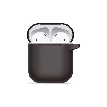 Silikonska maska za AirPods 1 i 2, crna